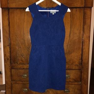 Cobalt Blue Cap Sleeve Dress